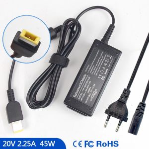 Adaptateur 20V 2.25A Notebook CHARGER ADAPTER CHARGE POUR LENOVO 310S08IGM 5A10H55729 N20 59426641 ADP45TD B 00PC756 SA10J20160 10RB