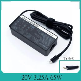 Adapter 20V 3.25A 65W USB TYPEC ACLAPTOP POWER -ADAPTER LADER VOOR LENOVO ThinkPad X1 Carbon Yoga X270 X280 T580 P51 P52S E480 E470 S2