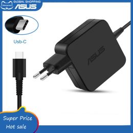 Adaptador 20V 3.25A ADP65DW A/B/B USBC AC Adaptador Fuente de alimentación Carregador Typec Reemplazo del portador de laptop para ASUS 65W Notebook