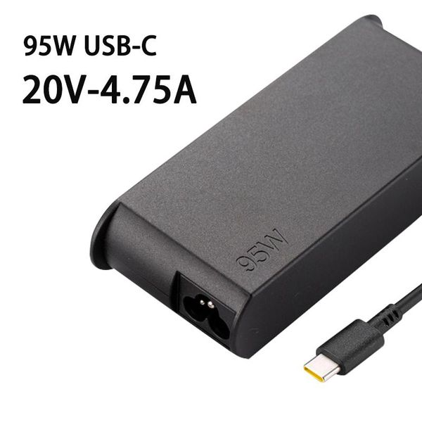 Adaptador 20V 4.75A 95W USB USB universal Tipo C PD Cargador de alimentación portátil Adaptador para Lenovo Asus HP Samsung USB C Adaptador