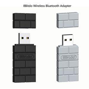 Adaptador 8Bitdo Adaptador inalámbrico Bluetooth USB RR para Windows Mac Raspberry Pi Switch