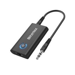 Adaptateur blitzwolf blitzmax bt05 récepteur émetteur Bluetooth v5.2 adaptateur sans fil sonore adaptatif à faible latence pour le haut-parleur PC TV