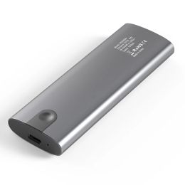 Adapter Blueendless Dual Protocol M2 SSD -behuizing NVME SATA Portable Aluminium SSD -behuizing Typec USB 3.1 10 Gbps Cable Alloem harde schijf