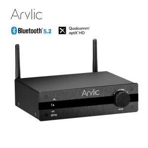 Adaptateur Bluetooth Audio Receiver Arylic BP50 Bluetooth stéréo APTX HD PRERECEIVER 2.1 Channel Class D Amplificateur intégré