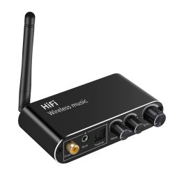 Adaptateur BT01 Bluetooth 5.1 Convertisseur audio Récepteur analogique numérique Coaxial Optical Fibre 3.5 mm AUX WIRESS ADAPTATEUR POUR HOME TV
