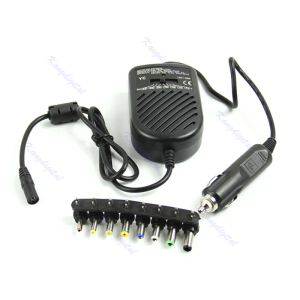 Adapter DC 80W Auto Auto Universal Charger Power Supply Adapter Set voor Laptop Notebook