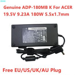 ADAPTER Echte Delta ADP180MB K 180W 19.5V 9.23A 5,5x1,7 mm AC -adapter voor Acer Laptop -voeding oplader