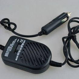 Adaptateur ordinateur portable ordinateur portable Universal 80W DC USB Port Auto Car Chargeur Adaptateur d'alimentation réglable Ensemble 8 Plugs détachables