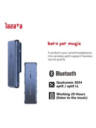 Adaptateur adaptateur audio du récepteur Bluetooth lazata avec micro 5 5.1 aptx ll 3.5 mm AUX Wireless Headphone Game Music Type C Chargement