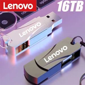 Adaptateur Lenovo 16TB 8TB DIVIFRES FLASH USB 3.0 USB 2TB 1TB MÉTAL METAL PENDRIVE PORTABLE PORTABLE Stick Flash Memory Storage U Adaptateur de disque