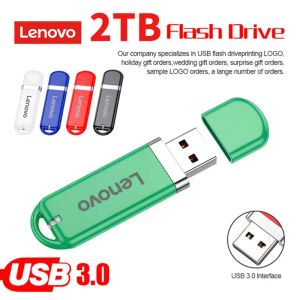 Adaptateur Lenovo 2 To USB Drive Flash Drive High Speed Pen Drive 1 To Pendrive Stick USB à grande vitesse Stick Mémoire étanche pour PC / Car / TV / Tablette