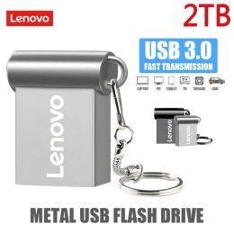Adapter Lenovo USB 3.0 Flash Drive 2TB 1TB Pendrive 512 GB 256 GB 128 GB USB3.0 Memory Stick Pen Drive Flash USB -schijf Beste cadeau