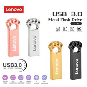 Adaptateur Lenovo USB Flash Drive 2TB 1TB Pendrive USB 3.0 Interface Stick Drive de téléphone portable Mobile Phone Ordink USB Flash Memory Card Gift