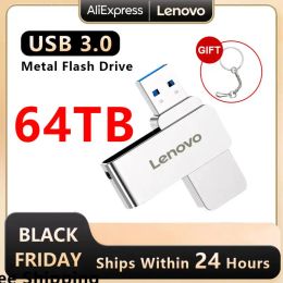 Adaptateur Lenovo USB Flash Drive 64TB USB 3.0 Capacité réelle 16 To Disque flash à haute vitesse High Speed 520 Mo / s Mémoire USB pour ordinateur portable