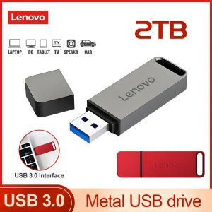 Adaptateur Lenovo Drives flash USB 2TB USB 3.1 Mémoire USB Pendrive 128 Go Disque flash 1TB Clé de lecteur de disque flash Mémoire USB pour ordinateur portable / TV 4K