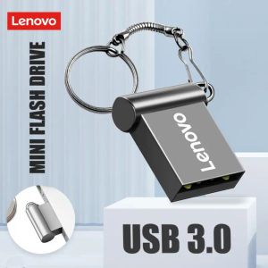 Adaptateur Lenovo USB3.0 PEN DURNE USB 3.0 256 Go 512 Go Portable Drives Flash USB Mini bâton USB 128 Go 64 Go Gift Pendrive Memory Stick