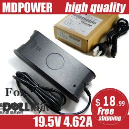 Adaptateur MDPOWER pour DELL Latitude E5500 E5510 E5520, alimentation pour ordinateur portable, adaptateur secteur, cordon de chargeur 19.5V, 4,62 a, 90W