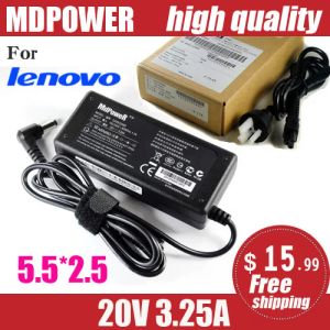 Adaptateur MDPOWER pour Lenovo IdeaPad G455 20 V 3.25A adaptateur secteur pour ordinateur portable cordon de chargeur