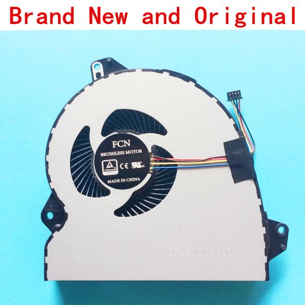 Adaptador Nuevo portátil portátil de refrigerador de enfriamiento de la computadora portátil CPU para ASUS ROG STRIX FX53VD57300 FCN DFS20010555G0T FJ5N ZX53VD7300 FX53VD73300