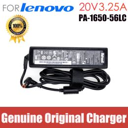 Adapter Originele 20V 3.25A 65W Voor LENOVO G450 G460 G465 G475 K23 K26 K29 PA165056LC S400 S405 voeding laptop AC adapter oplader