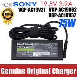 Adapter Origineel voor Sony Vaio 19.5V 3.9A 75W VGPAC19V27 / V62 / V37 / V33 / V20 / V19 Laptop Supply Power AC Adapter Charger