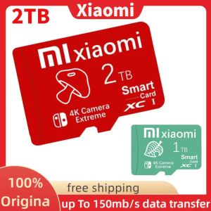 Adaptateur Original Xiaomi 2TB 128 Go Carte mémoire 1TB Micro TF SD Carte 512 Go de carte TF haute vitesse Cartao de Memoria pour Nintendo Switch 3DS