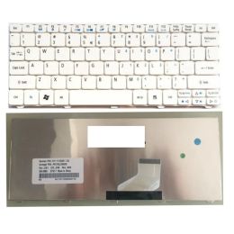 Adaptateur US White Nouveau clavier d'ordinateur portable anglais pour Acer D255 D256 D257 D260 D270 EM350 N55C ZH9 ZE6 ONE 522 533 532G AO532H 532H 521