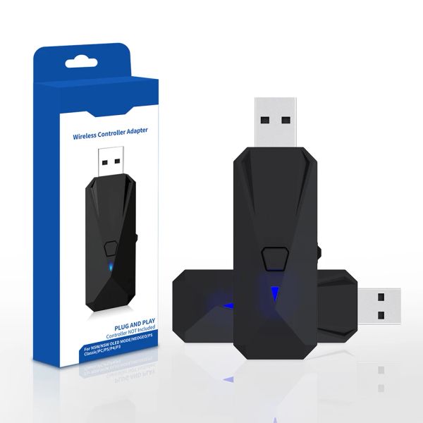 Adaptador USB Dongle Many Converter Controlador portátil Conquitir y jugar accesorios para juegos para PS5 PS4 PC PC PC