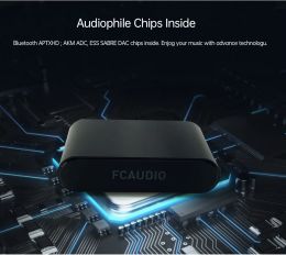 Adaptateur WR10 WiFi et Bluetooth 5.0 HIFI Stéréo Adaptateur récepteur audio avec Spotify Airplay DLNA Internet Radio Multiroom