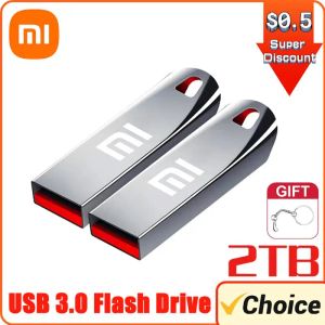 Adaptateur xiaomi haute vitesse 2TB USB 3.0 Pen Drive 128 Go USB Drive Flash Mémoire USB 1 To 512 Go 256 Go de choses bon marché avec livraison gratuite