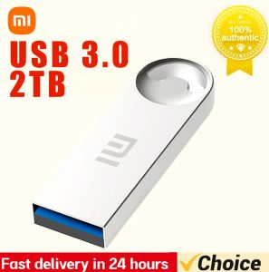 Adaptateur Xiaomi USB 3.0 Flash Drive à haute vitesse Drive de stylo 2TB 1TB USB 3. 0 Mémoire Stick 512 Go Flash Pendrive Metal Memoria USB Disque