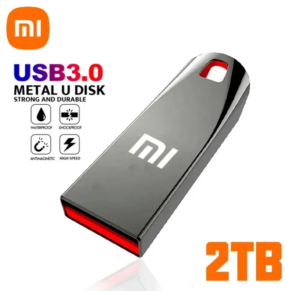 Adaptateur Xiaomi USB3.0 Metal USB Flash Drive 2TB 1TB TRANSFERT DE FICHIER HIGHPEE