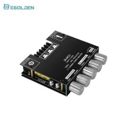 Adapter ZKMT21 2.1 kanaal Bluetooth digitale vermogensversterker Module Hoge en lage toon Subwoofer Neutraal.Geen logo