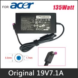 Adaptadores 19V 7.1A Adaptador de CA 90.NKD57.C01 ADP135KB T KP.13501.007 Cargador de laptop para Acer Aspire V15 Nitro VN7592 VN7592G Fuente de alimentación