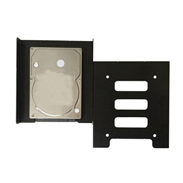 Adaptateurs 2,5 à 3,5 dans le support de disque dur SSD HDD Metal Mountting Adaptateur Bracket Base de boîtier pour le disque dur PC Boîtier du disque dur