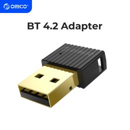 Adaptateurs / Dongles ORICO USB Bluetooth Compatible 4.2 + émetteur audio EDR MINI MUDEBLESS Music Adapter Dongle pour ordinateur portable PC de bureau