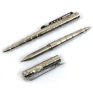 Adapters Laix B009 Army Tactical Pen Self Defense pen voor militaire politiewapen Aeronautical aluminium glazen breker overleving EDC Tool