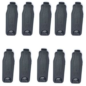 Adaptateurs Lot 10pcs Capiste de couverture de poussière du casque pour Motorola Xir P8268 P8260 P8200 P8660 GP328D DP4400 DP4800 DP4801 Walkie Talkie