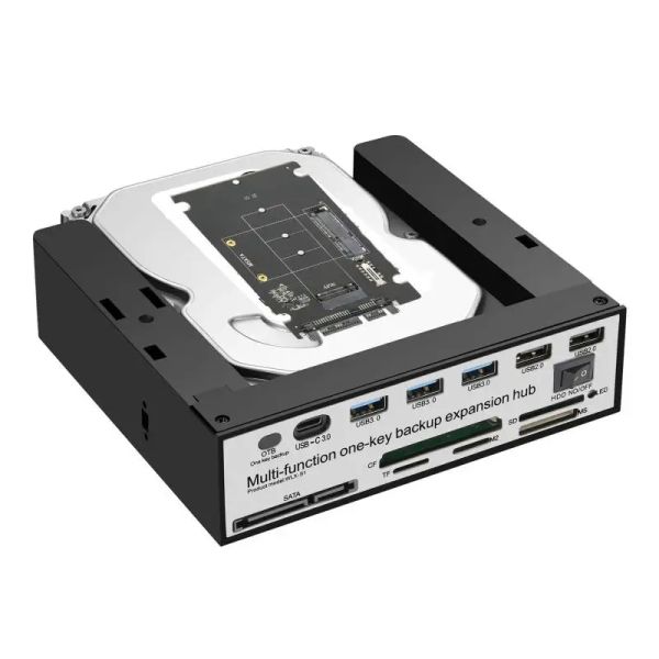 Adaptadores PC PANEL PANDE USB HUB AUDIO 5GBPS Transferencia de datos SD/MMC/CF/MS/TF/M2