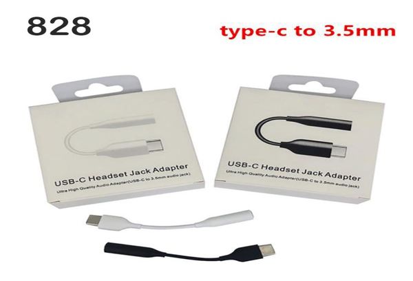 Adaptadores Cables de USB-C tipo C macho a cable de auriculares de 3,5 mm Adaptador AUX o conector hembra para Samsung note 10 20 plus 828D6465692