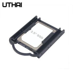 Adaptateurs Uthai G05 2,5 à 3,5 pouces Support de disque dur SSD Gratuit Bracket Solid State Drive Drive HDD PC Convertisseur