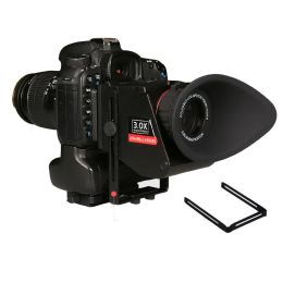 Adaptateurs GGS Swivi S5 Multiangle viseur Optical viseur Optical avec un écran LCD de 3 "/3,2" pour la caméra Canon Nikon