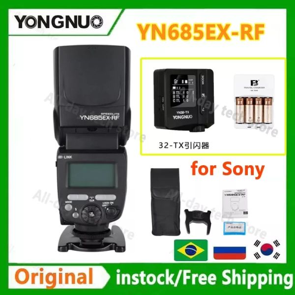 Adaptateurs Yongnuo YN685Exrf TTL Flash Light for Sony Mirrorless Camera Highpeed Sync Hot Shoe Light