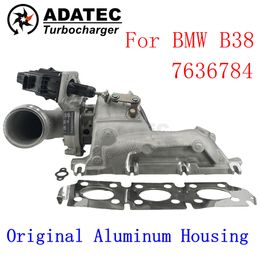 Adatec Turbo pour BMW 1 série Active Tourer 3 Series X1 1,5 L B38A15 / A12 7636784 Turbocompresseur 11657636784 Turbine-Aluminium Boîtier