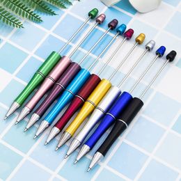 Voeg een bead -diy pen originele kralen pennen toe aanpasbare lampwerk ambachtelijk schrijfgereedschap balpoint pennen dh4000