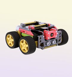 Adeept AWR 4WD WiFi Smart Robot Car Kit voor Raspberry Pi 43 Model BB2B OpenCV Target Tracking6659905