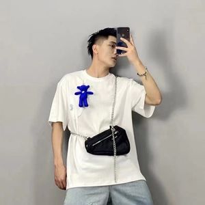 ADER FOUT FOUT TAN PACKET BEREN HANGER T-shirt Mannen Vrouwen 1: 1 Beste Kwaliteit Tees Oversized Tshirts Korte Mouw Casual Tops