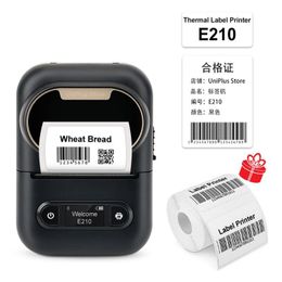 zelfklevende labelprinter draadloze thermische printer draagbare etiketteermachine barcode miniprinter sticker vergelijkbaar met niimbot b21