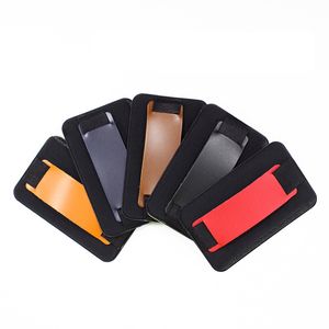 Porte-cartes adhésif pour téléphone avec support de téléphone, bâton sécurisé sur le rabat de la pochette du portefeuille