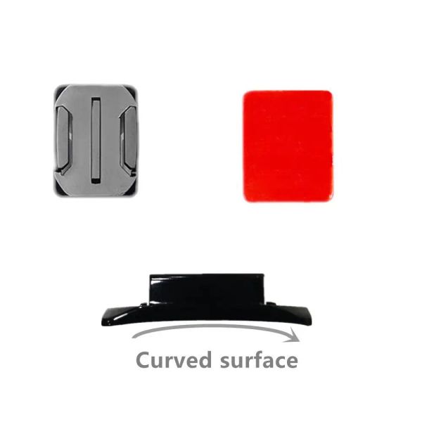 PAD ADHÉSIVE MONTRE PLAT CURVE POUR GOPRO HERO XIAOMI YI 4K CAME